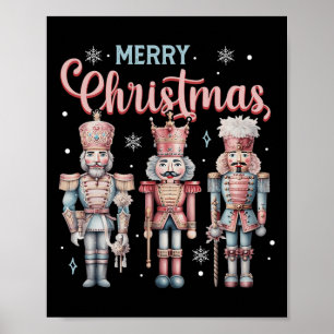 メリークリスマスナツクラッカーバレエフェスティバルクリスマスメンズ ポスター
