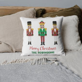 メリークリスマスナツクラッカーピローフェスティバルデコール クッション