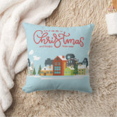 メリークリスマスナプキンズ | ホリデーパーティー クッション (ブランケット)