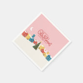 メリークリスマスナプキンズ | ホリデーパーティー スタンダードカクテルナプキン (角)