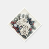 メリークリスマスナプキン スタンダードカクテルナプキン (角)