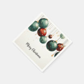 メリークリスマスナプキン スタンダードカクテルナプキン (角)