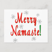 メリークリスマスナマステプレゼント シーズンポストカード (正面)