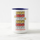 メリークリスマスナースコーヒーコンボマグカップ マグカップ (中央)