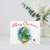 メリークリスマスナースツリー シーズンポストカード (スタンド正面)