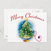 メリークリスマスナースツリー シーズンポストカード (正面/裏面)