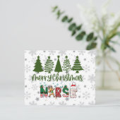 メリークリスマスナース シーズンカード (スタンド正面)