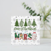メリークリスマスナース シーズンカード (スタンド正面)