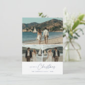 メリークリスマスニューイヤー海事写真航海の シーズンカード (スタンド正面)