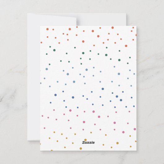 メリークリスマスニューカラフルイヤー4フォトコラージュ シーズンカード (裏面)