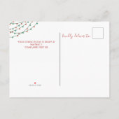 メリークリスマスニューホームドアムービング 案内ポストカード (裏面)