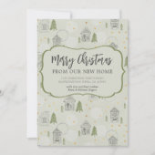 メリークリスマスニューホームノルディックビレッジムービング 案内状 (正面)