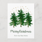 メリークリスマスニューホームパイン 案内ポストカード (正面)