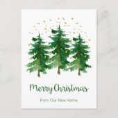 メリークリスマスニューホームパイン 案内ポストカード (正面)