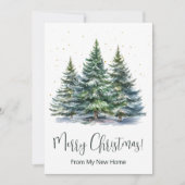 メリークリスマスニューホームパイン 案内状 (正面)