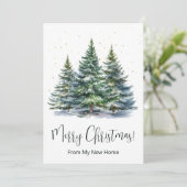 メリークリスマスニューホームパイン 案内状 (スタンド正面)