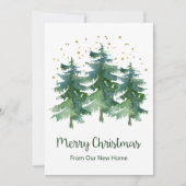 メリークリスマスニューホームパイン 案内状 (正面)