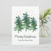 メリークリスマスニューホームパイン 案内状 (スタンド正面)