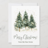 メリークリスマスニューホームパイン 案内状 (正面)