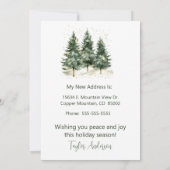 メリークリスマスニューホームパイン 案内状 (裏面)