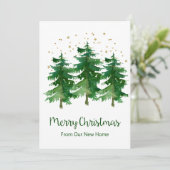 メリークリスマスニューホームパイン 案内状 (スタンド正面)