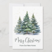 メリークリスマスニューホームパイン 案内状 (正面)