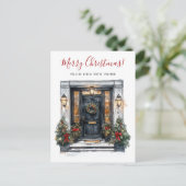 メリークリスマスニューホームフロントドアムービング 案内ポストカード (スタンド正面)
