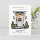 メリークリスマスニューホームフロントドアムービング 案内状 (スタンド正面)