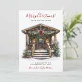 メリークリスマスニューホームフロントドアムービング 案内状 (スタンド正面)