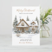 メリークリスマスニューホームムービング 案内状 (スタンド正面)