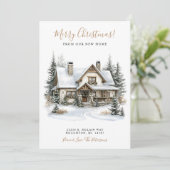 メリークリスマスニューホームムービング 案内状 (スタンド正面)