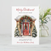 メリークリスマスニューホームレッドドアムービング 案内状 (スタンド正面)