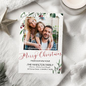 メリークリスマスニューホーム引越し発表写真 シーズンカード