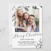 メリークリスマスニューホーム引越し発表写真 シーズンカード (正面)