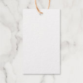 メリークリスマスニューヨーク市自由の女神 ギフトタグ (裏面)