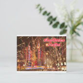 メリークリスマスニューヨーク シーズンポストカード (スタンド正面)