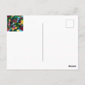 メリークリスマスニューログラフィック&ブラックライン ポストカード (裏面)