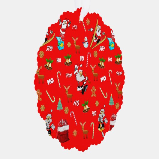 メリークリスマスニースいけな25 12月クリスマス オーナメントカード (右)