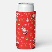 メリークリスマスニースいけな25 12月クリスマス スリム缶クーラー (Seltzer裏面)