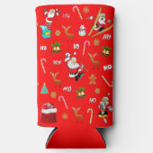 メリークリスマスニースいけな25 12月クリスマス スリム缶クーラー (正面)