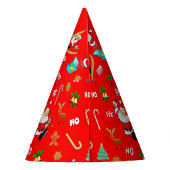 メリークリスマスニースいけな25 12月クリスマス パーティーハット (裏面)