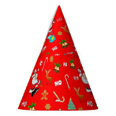 メリークリスマスニースいけな25 12月クリスマス パーティーハット (左)