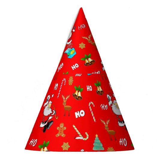 メリークリスマスニースいけな25 12月クリスマス パーティーハット (左)