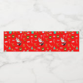 メリークリスマスニースいけな25 12月クリスマス ペットボトルラベル (シングルラベル)