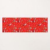 メリークリスマスニースいけな25 12月クリスマス ヨガマット (裏面(横))