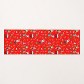 メリークリスマスニースいけな25 12月クリスマス ヨガマット (正面(横))