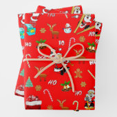 メリークリスマスニースいけな25 12月クリスマス ラッピングペーパーシート (インサイチュ)