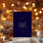 メリークリスマスネイビー&金ゴールドシスタイリッシュック 箔シーズンカード<br><div class="desc">友人、家族、同僚と共有するのに最適なエレガントデザインとカラーパレッモダントは、シックで洗練されたスタイルを鑑賞する人々に理想的である。この永遠のホリデーカードであなたの季節の願いに思い出に残るフェスティバルtouchを追加！</div>