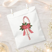 メリークリスマスネームキャンディキャンズフェイスビーフズバッグ フェイバーバッグ (クリップ留めされた状態)