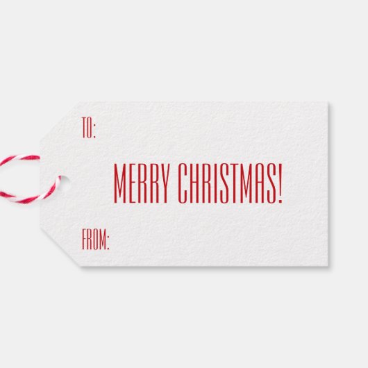 メリークリスマスネーム小妖精や小人ホリデーズギフトラベル ギフトタグ (裏面横)